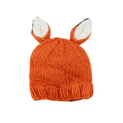 The Blueberry Hill Rusty Fox Knit Hat, Orange
