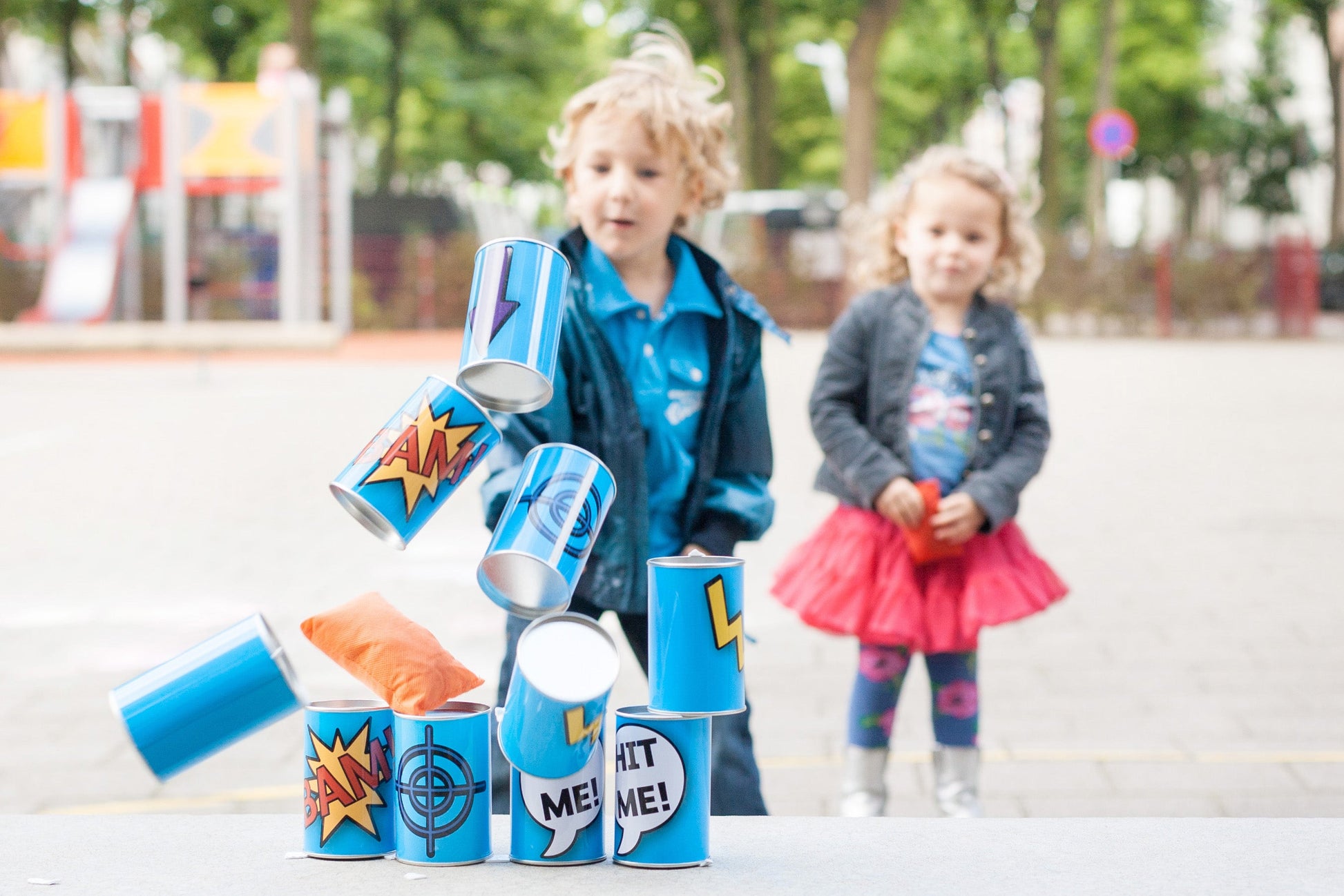 BuitenSpeel Toys Tin Throwing Games