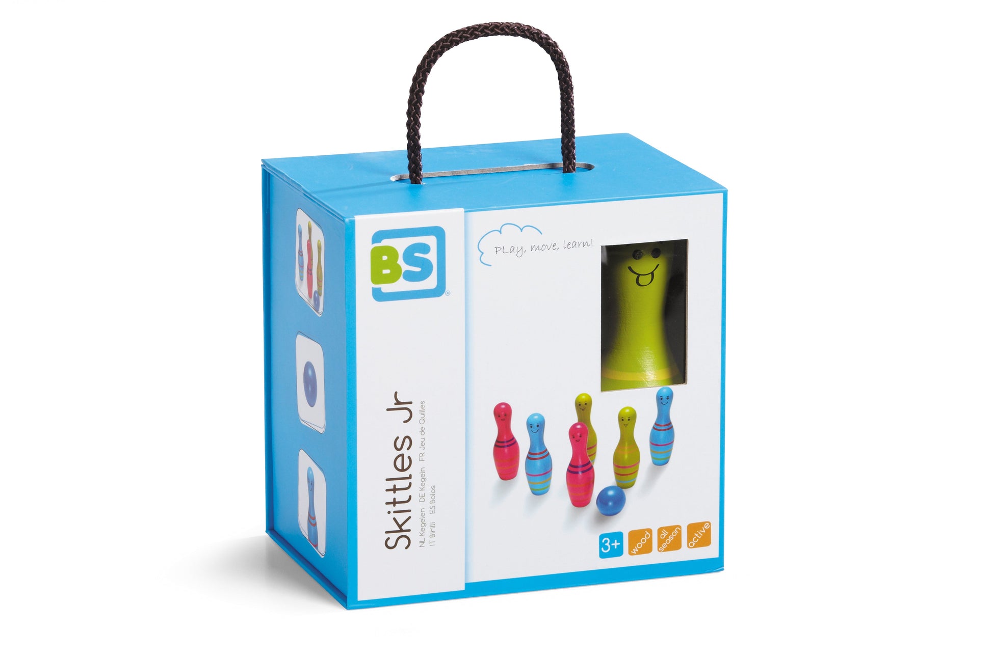 BuitenSpeel Toys Skittles Jr. Bowling Set Games