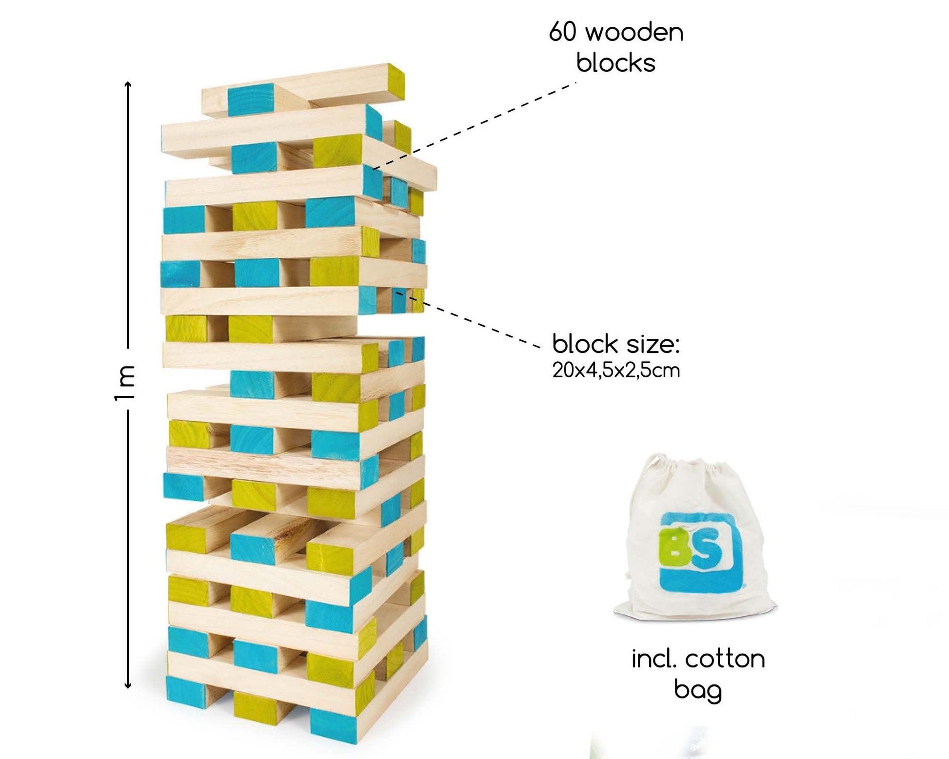 BuitenSpeel Toys Large Tower Games