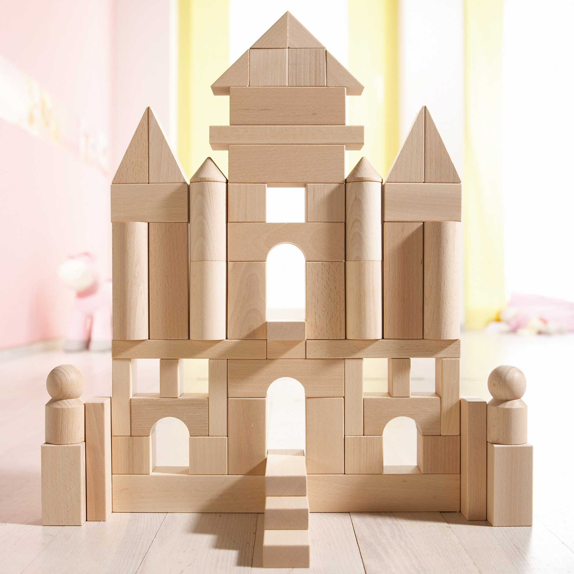 Big wooden hot sale building blocks