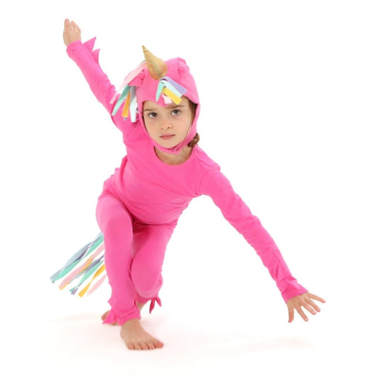 Band of the Wild Pink Unicorn Pajama Costume Pretend Play Clothes