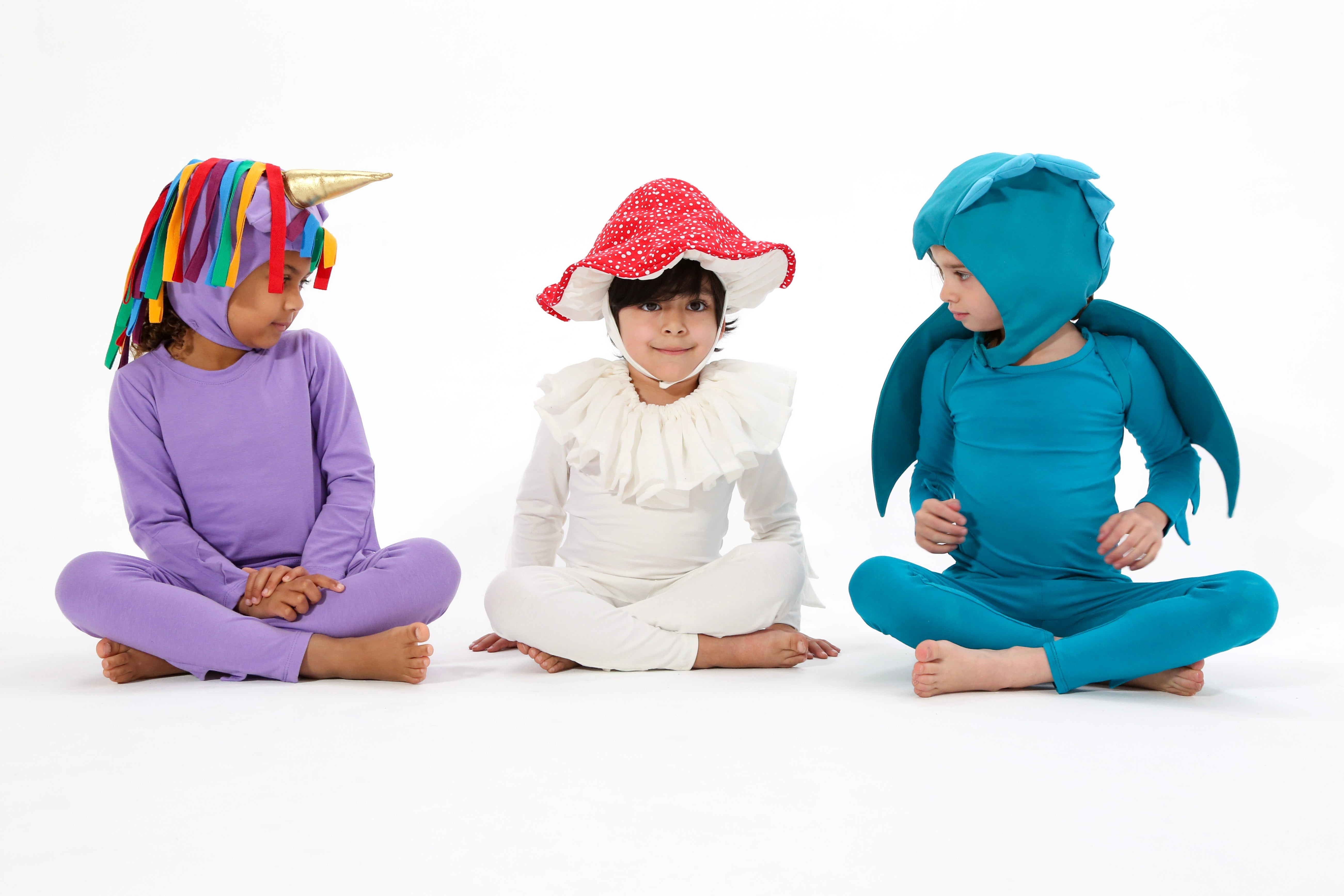 Band of the Wild Mushroom Pajama Costume Pretend Play Clothes