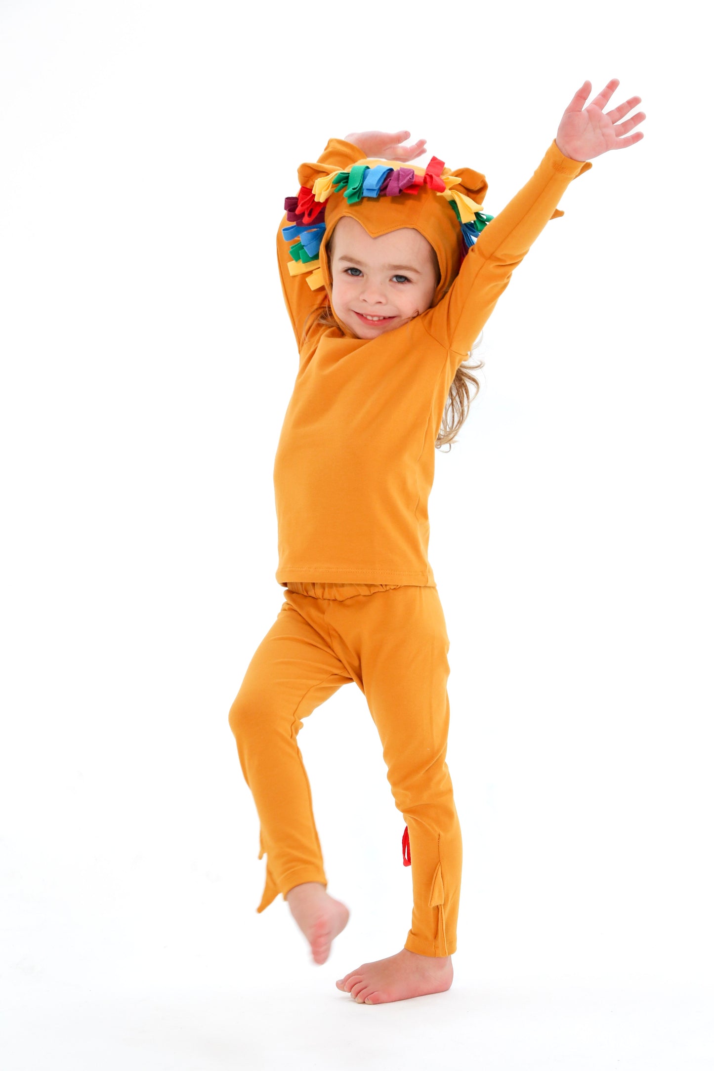 Band of the Wild Rainbow Lion Pajama Costume Pretend Play Clothes