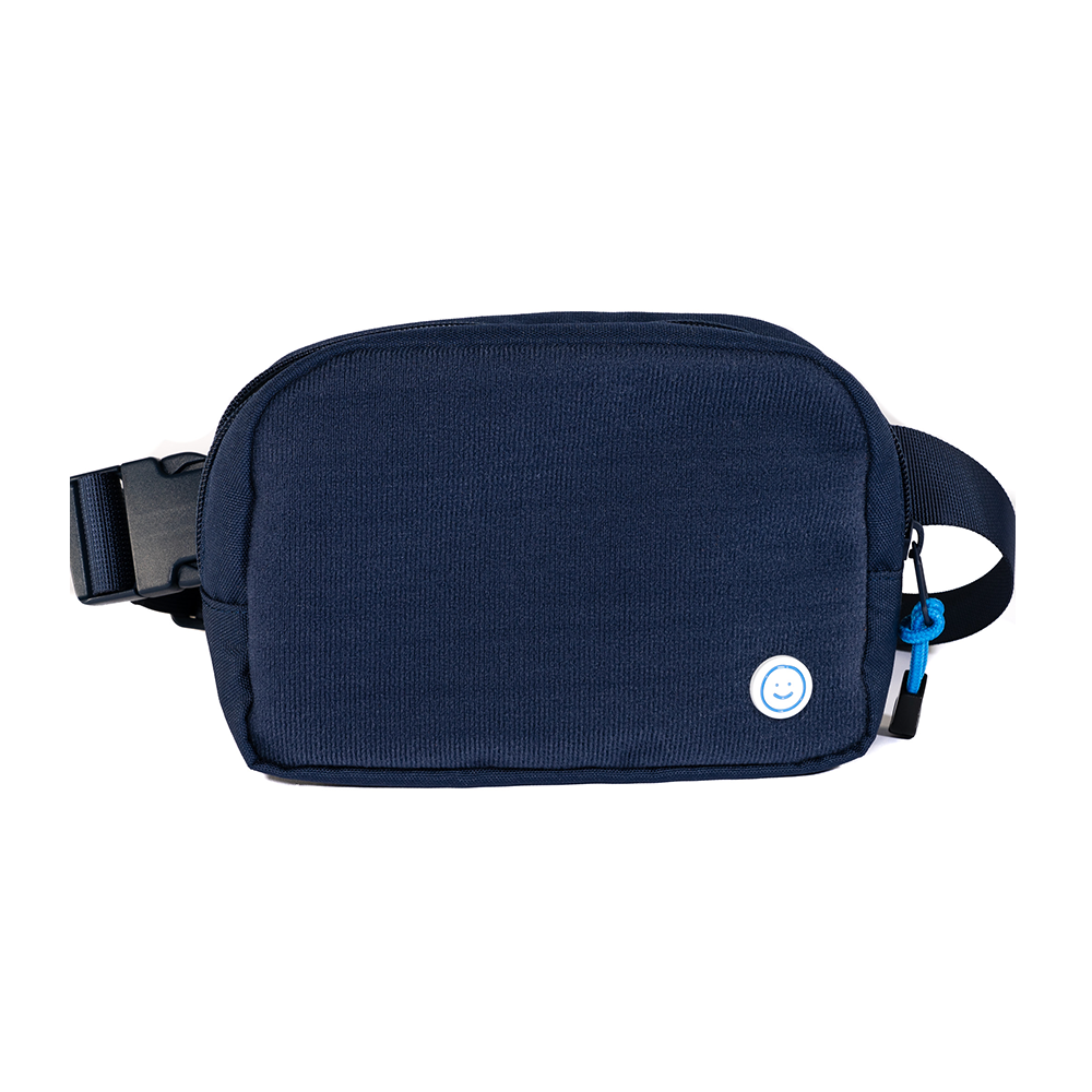 Hook & Loop Sport Belt Bag - Navy