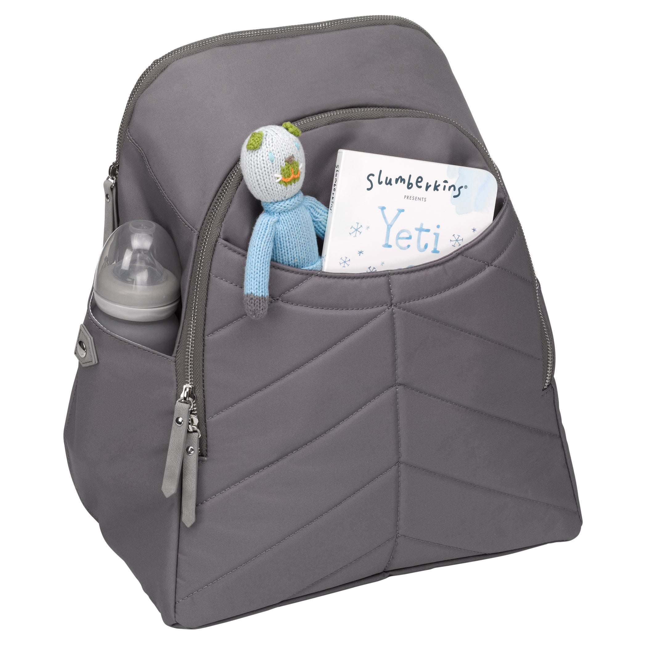 Petunia Pickle Bottom Inter-Mix Slope Backpack in Charcoal