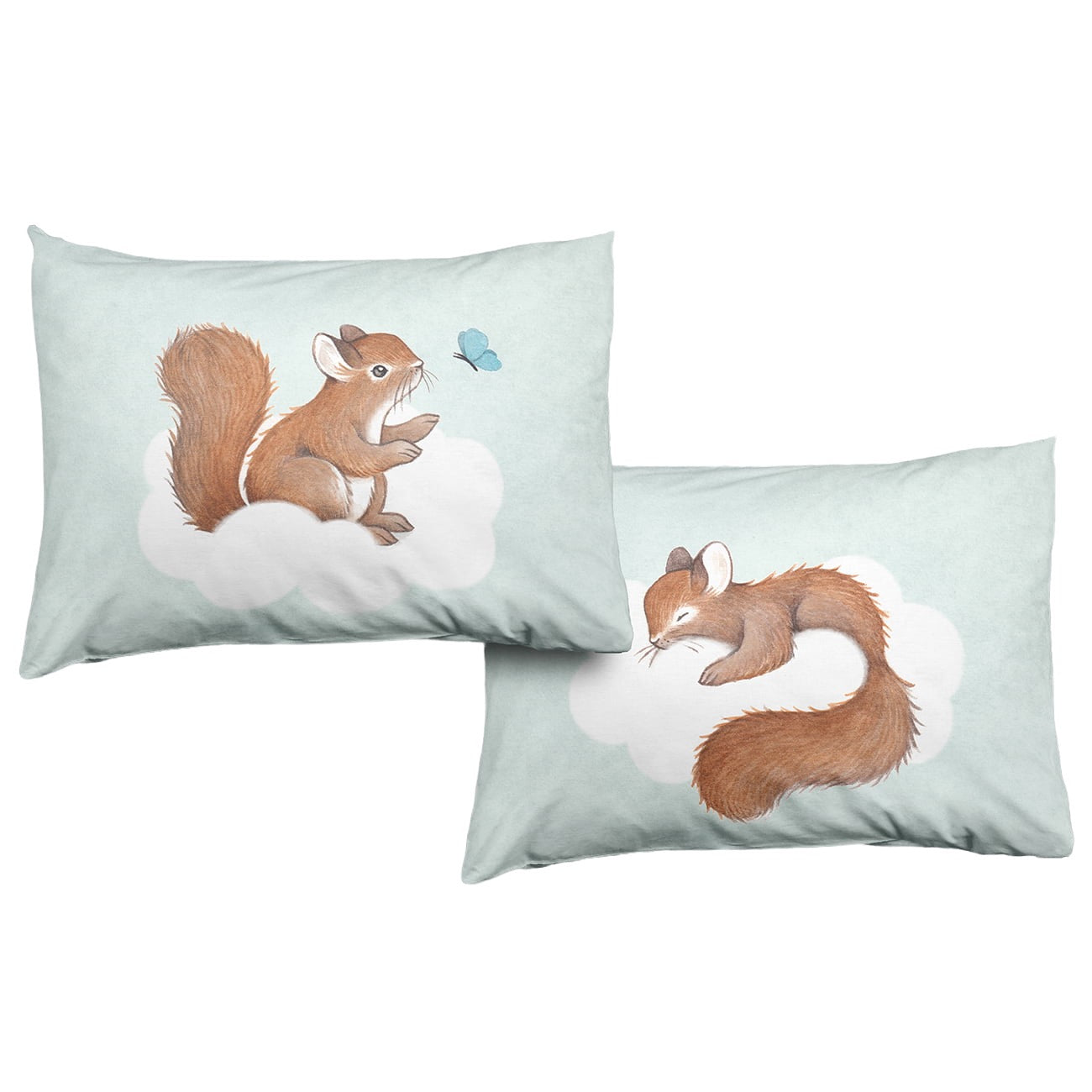 2-pack Enchanted Forest Standard Size Pillowcases