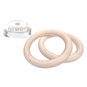 FitWood Ulpu Mini Gym Rings Gymnastics Rings