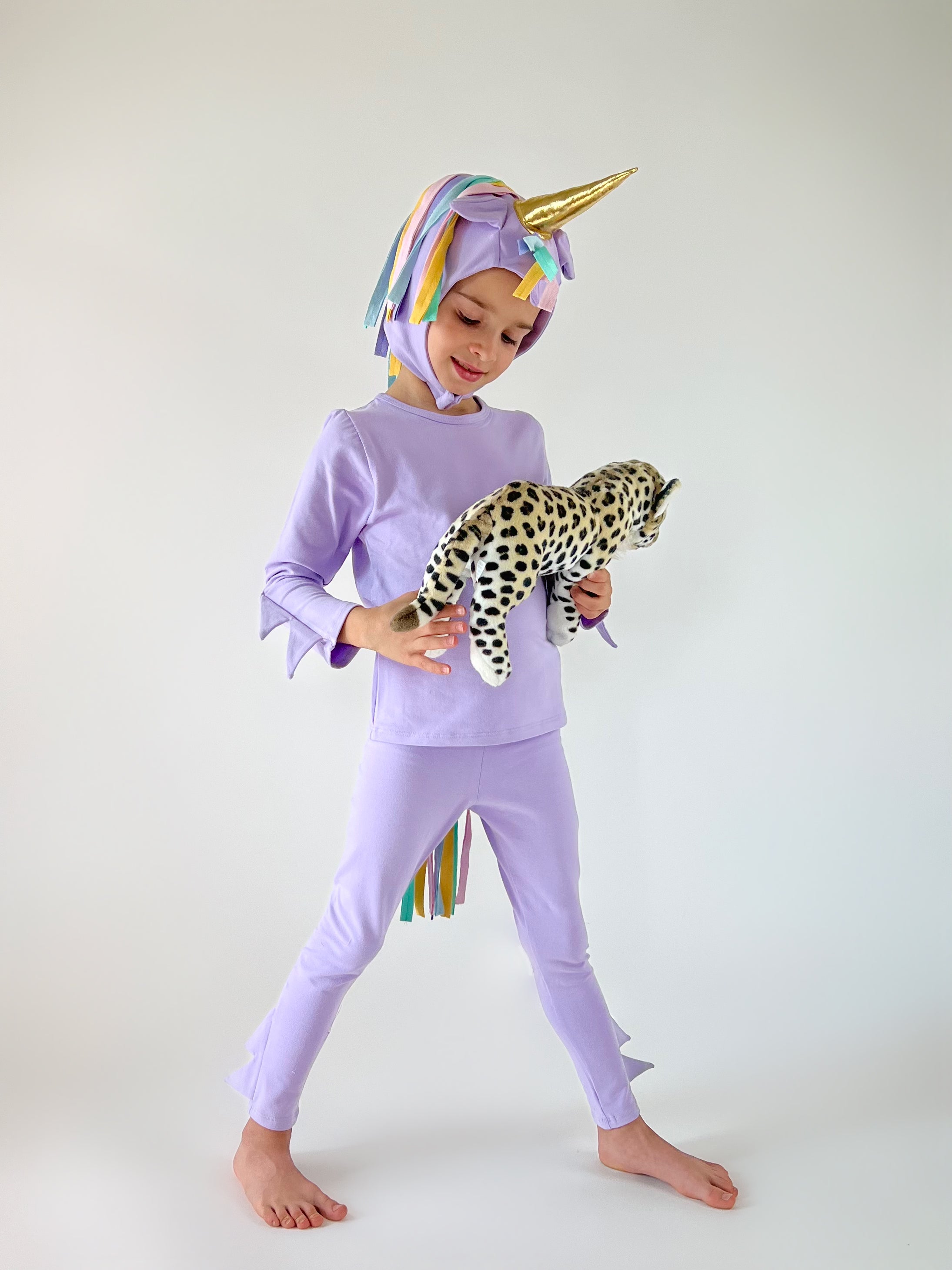 Lavender Unicorn Pajama Costume