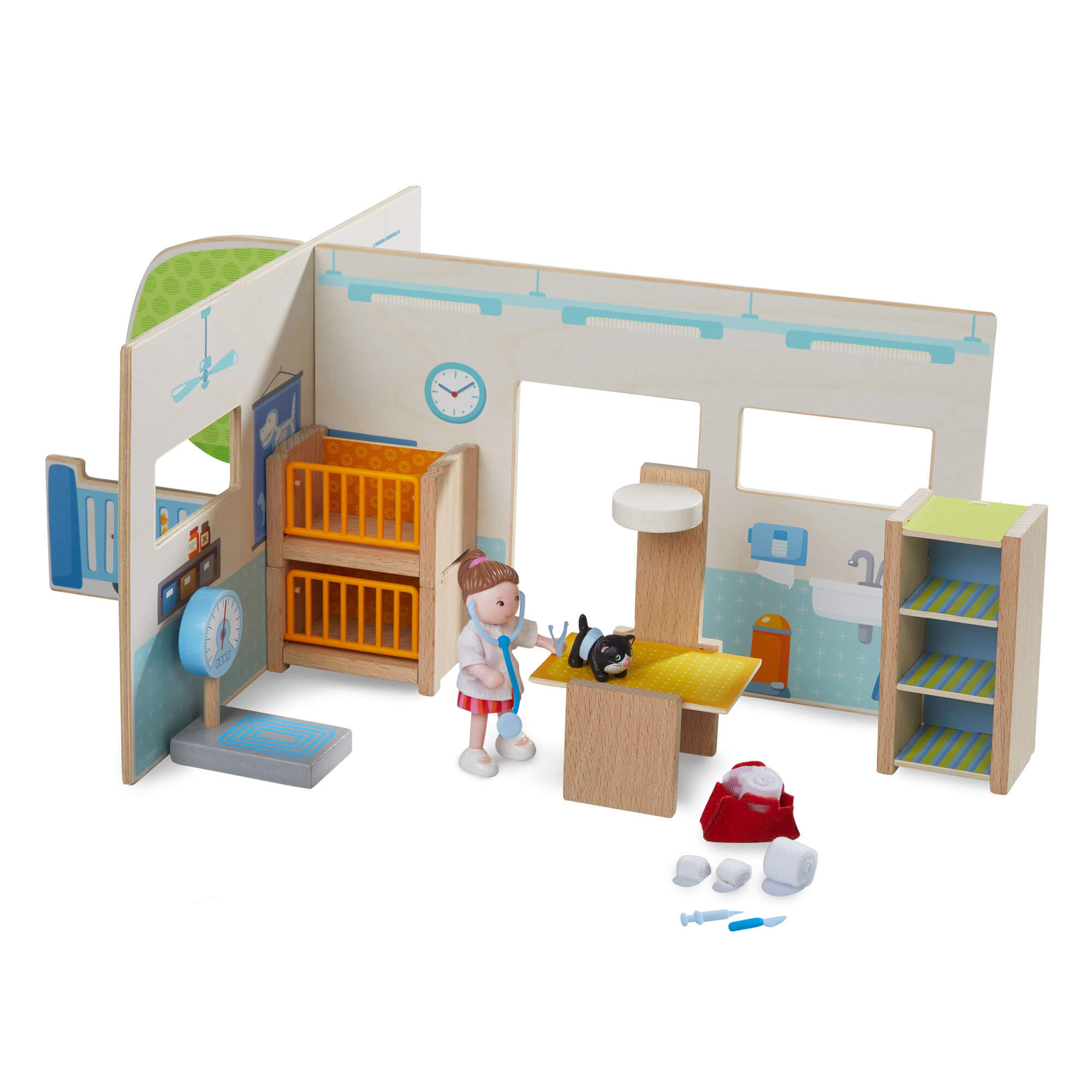 Little Friends Vet Clinic Play Set With Rebecca Doll