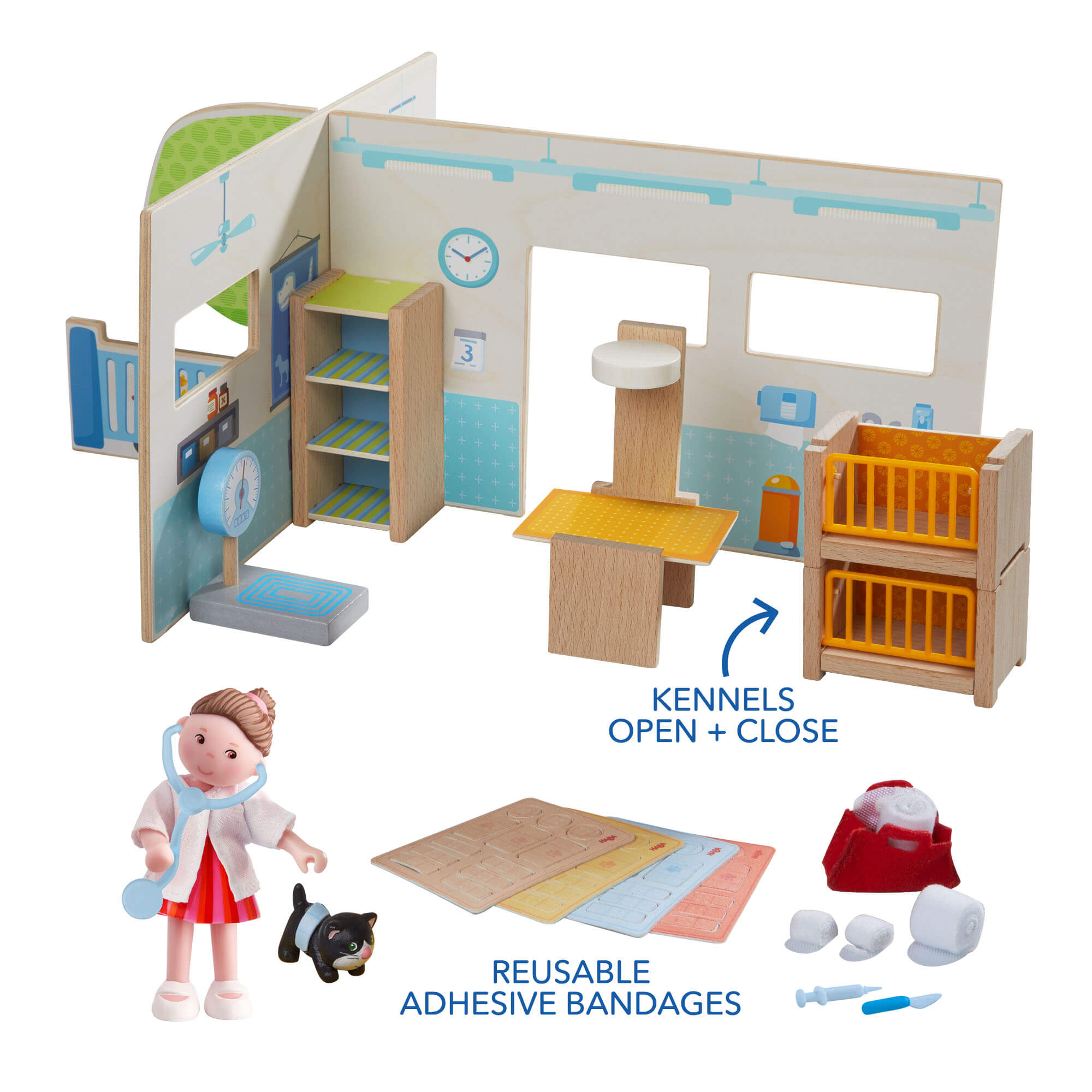 Little Friends Vet Clinic Play Set With Rebecca Doll