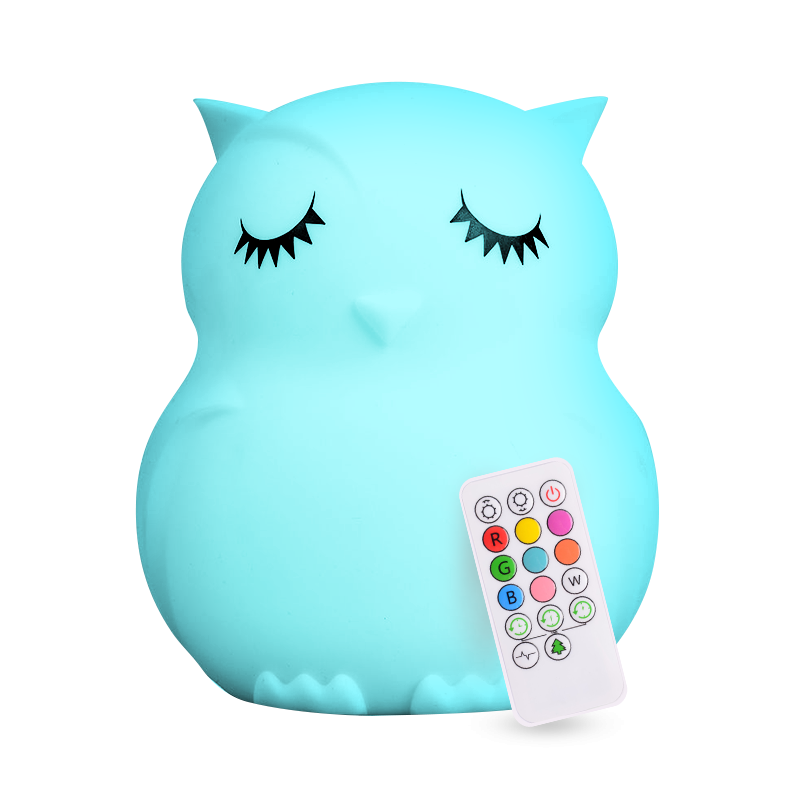 LumiPets® Owl - Children's Nursery Touch Night Light