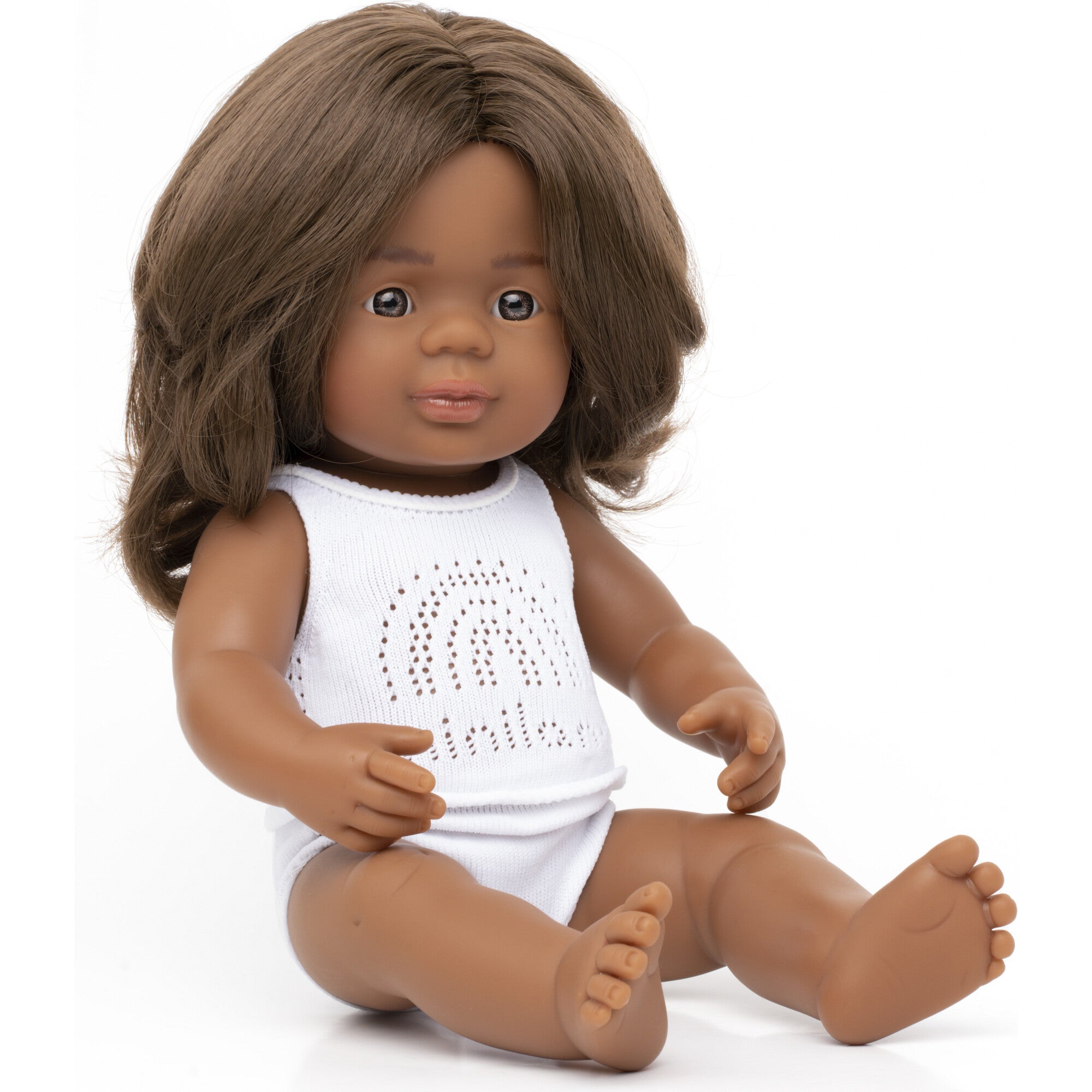 Miniland Baby Doll Australian Aboriginal Girl 15" Dolls