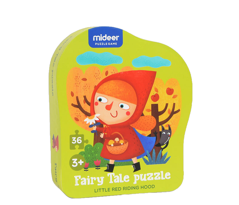 Mideer Fairy Tale 36-piece Puzzle: Little Red Riding Hood Puzzle