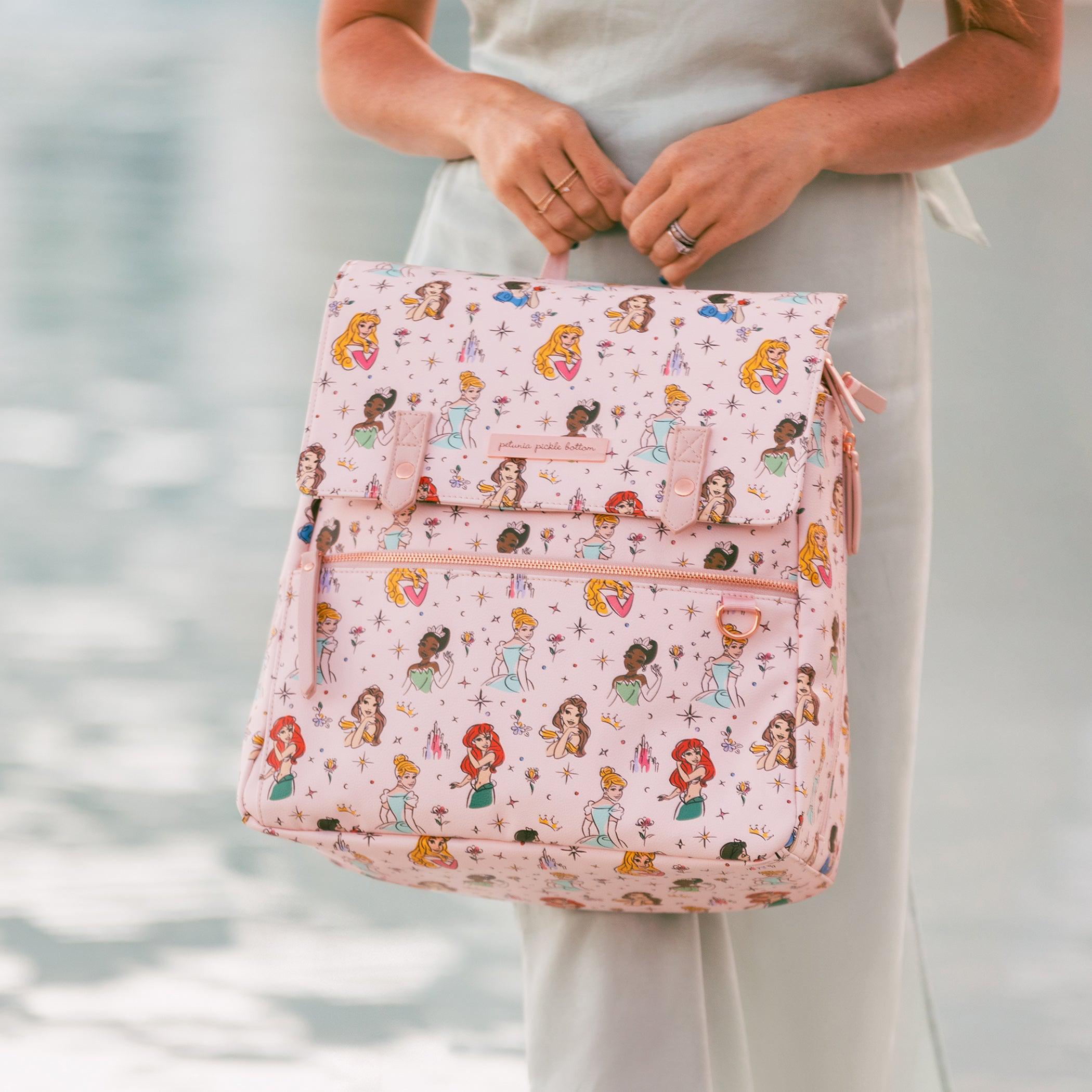 Petunia Pickle Bottom Meta Backpack Diaper Bag in Disney Princess