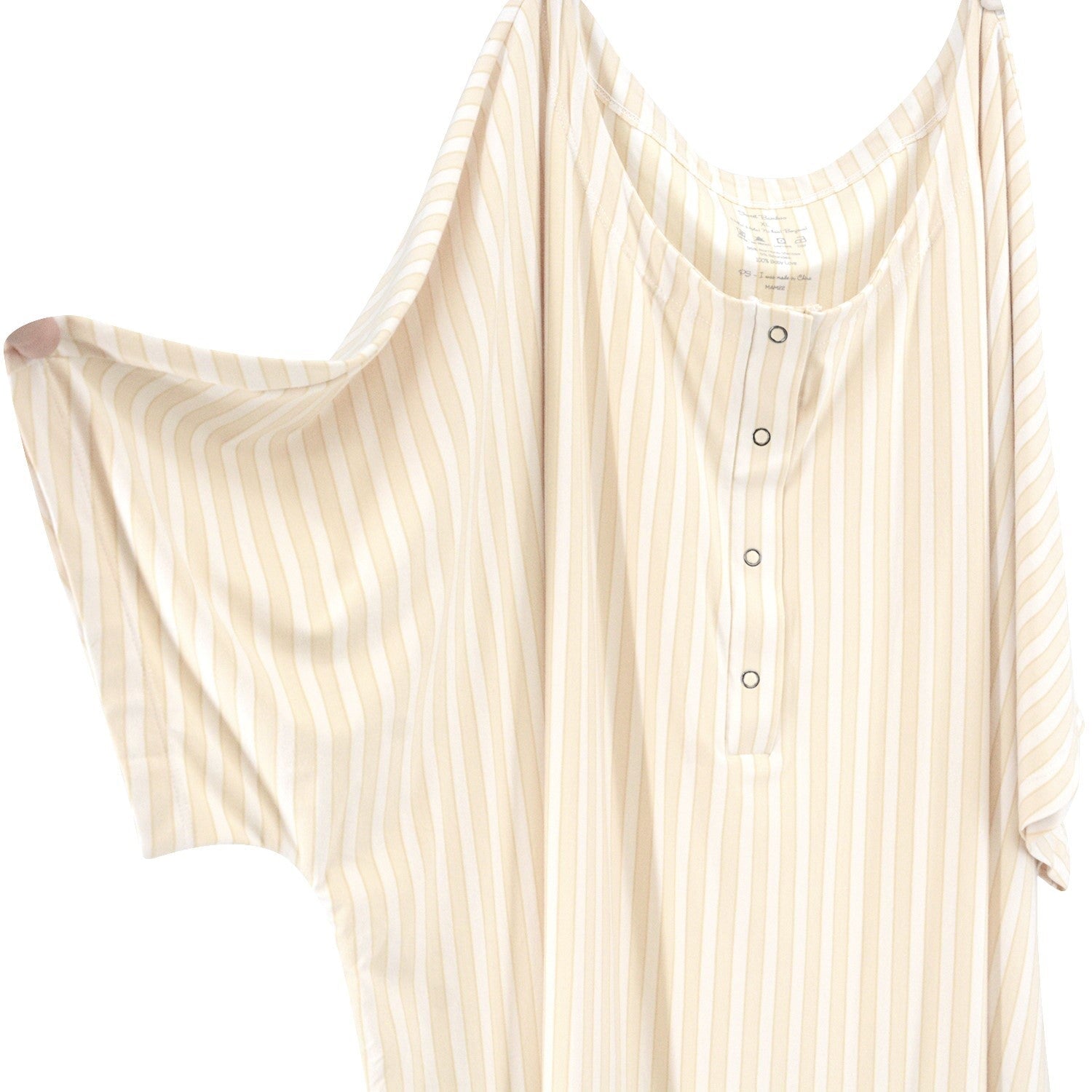 Mommy's Sleep Shirt - Vintage Stripe Honeycomb