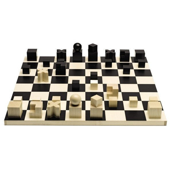Naef Bauhaus Chess Set & Board