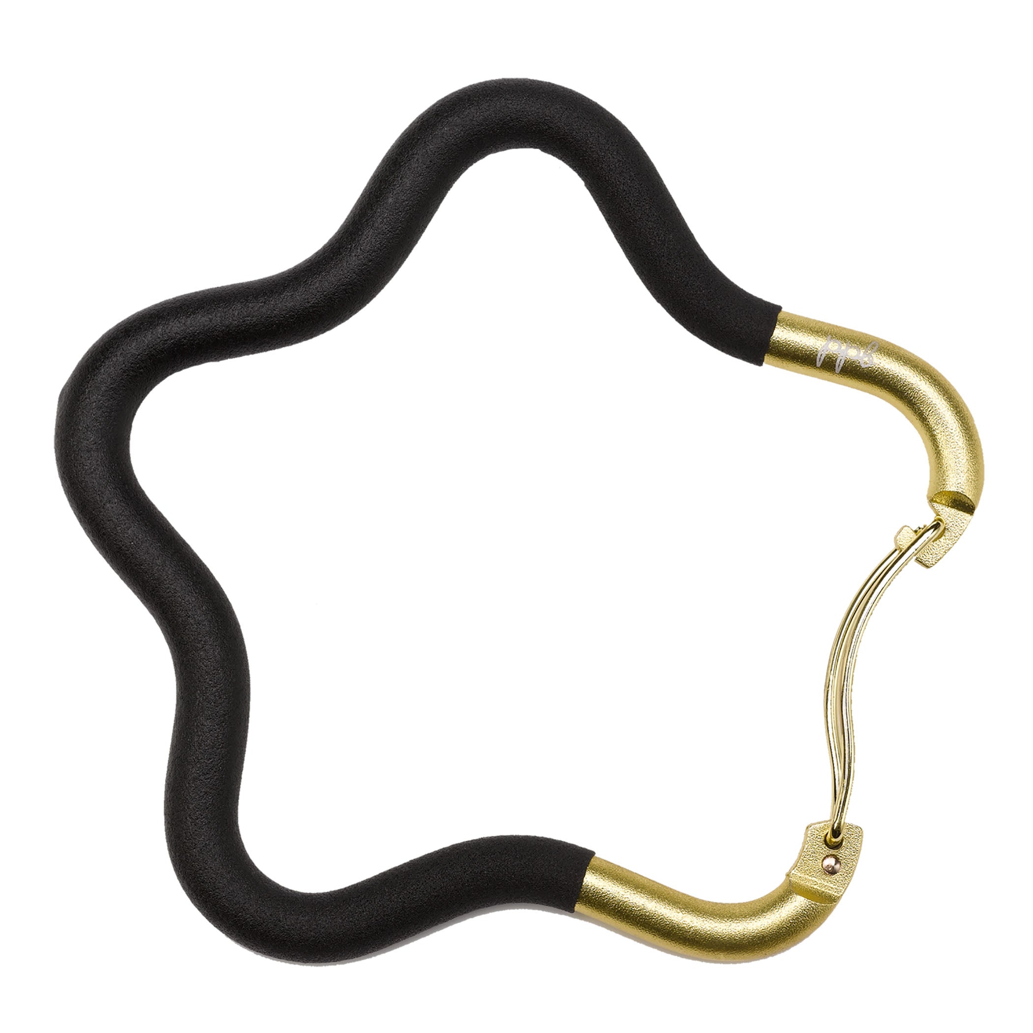 Petunia Pickle Bottom Oh My Stars Universal Stroller Hook in Black/Gold