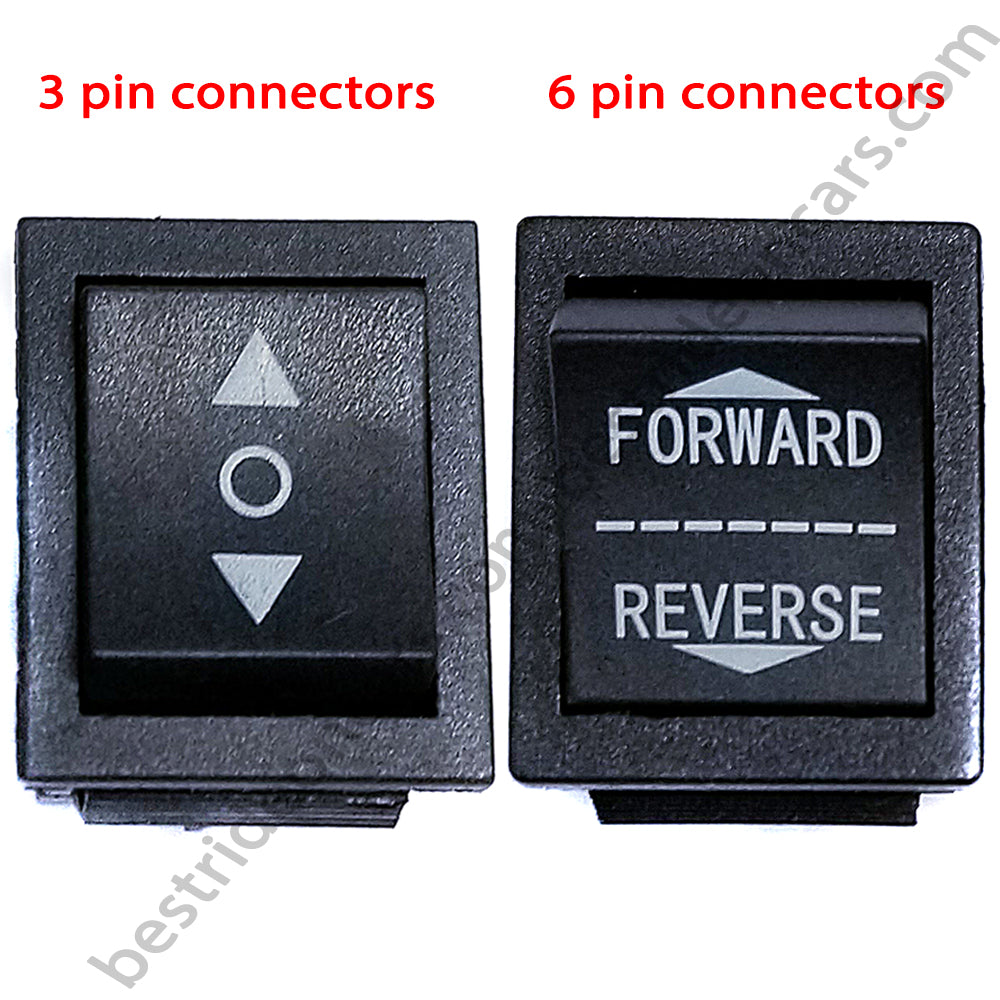 Best Ride On Cars Forward/Reverse/Stop Switch Accessories, Electric Powered Ride On Car Replacement Parts - EasyTot