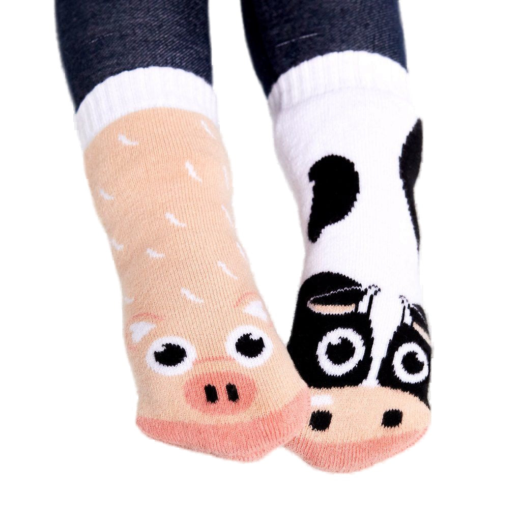 Cow & Pig Kids Socks