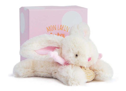 Doudou et Compagnie Pink Plush Bunny Plushies