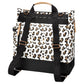 Petunia Pickle Bottom Convertible Tote Diaper Backpack Pivot Pack in Moon Leopard