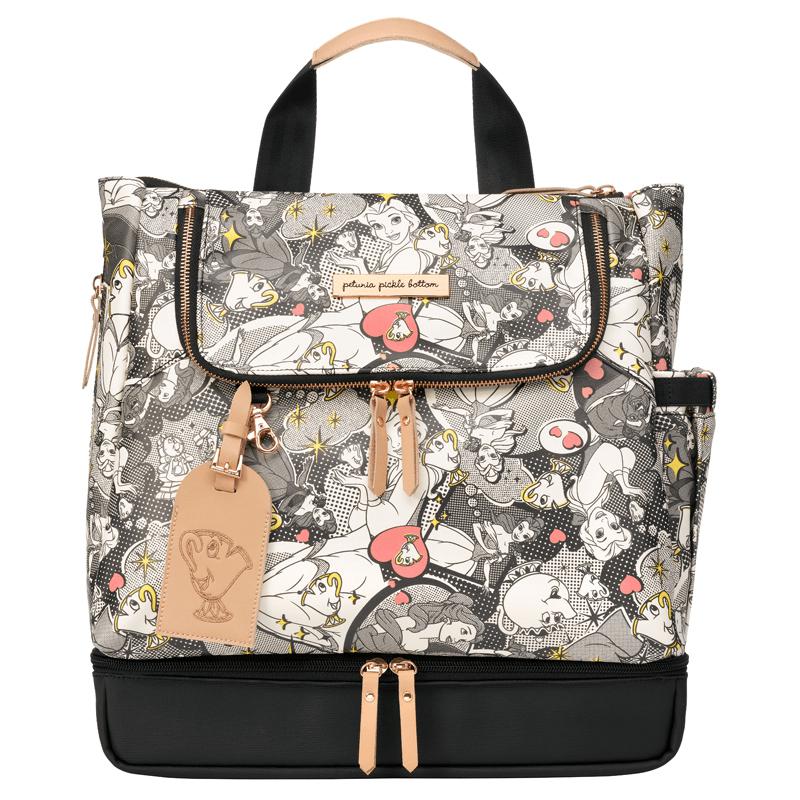 Petunia Pickle Bottom Convertible Tote Backpack Pivot Pack in Pop Art Belle