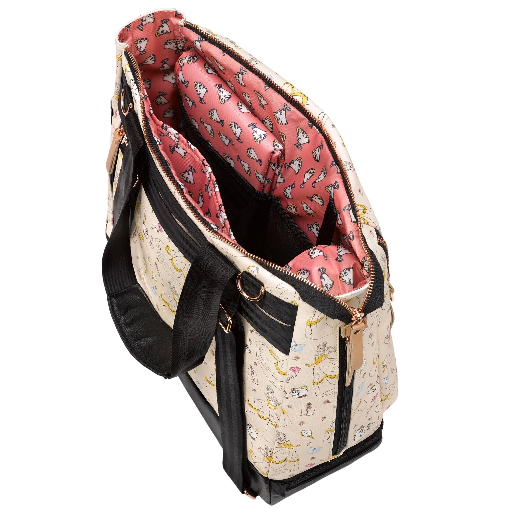 Petunia Pickle Bottom Convertible Tote Backpack Pivot Pack in Whimsical Belle