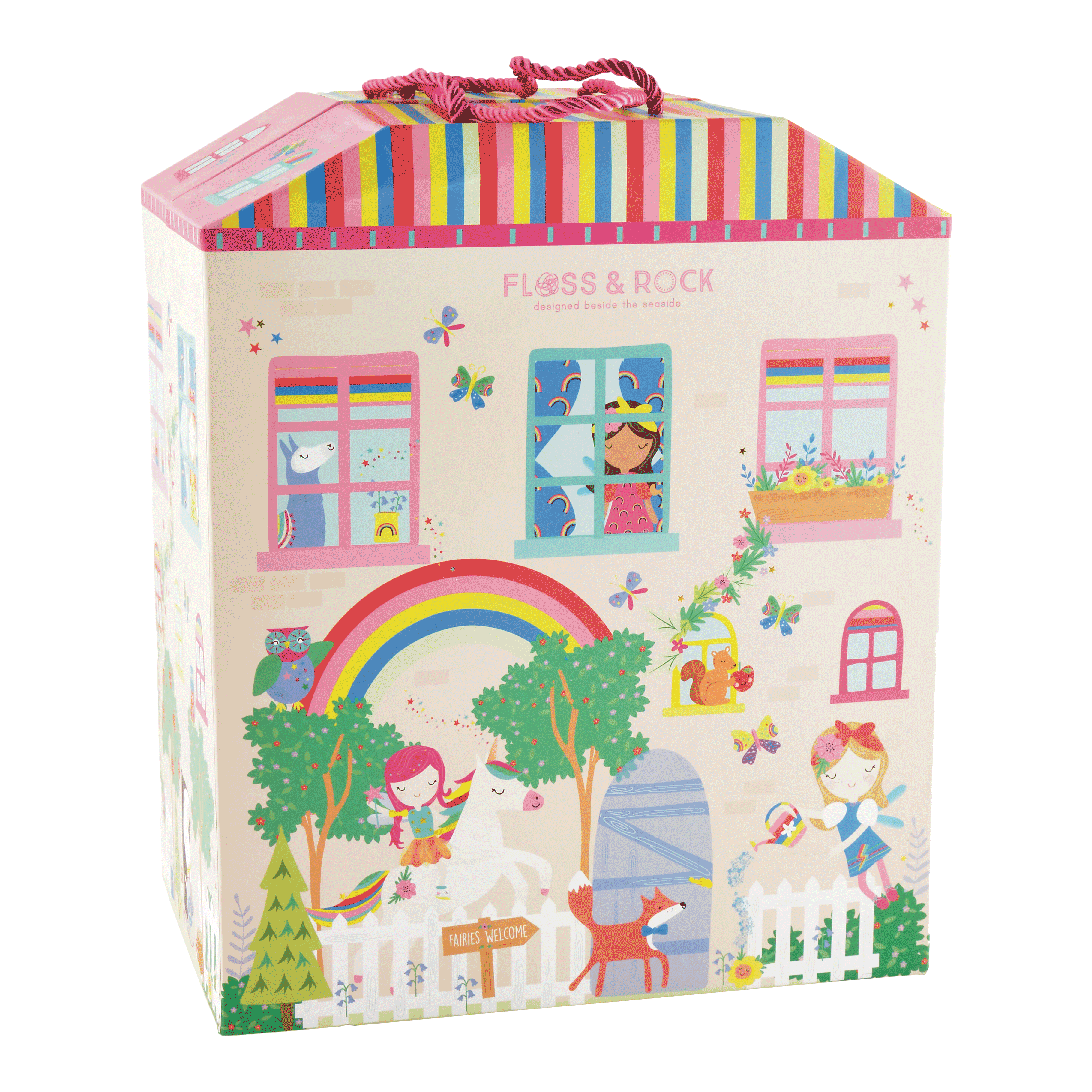 Rainbow Fairy Playbox with Wooden Pieces