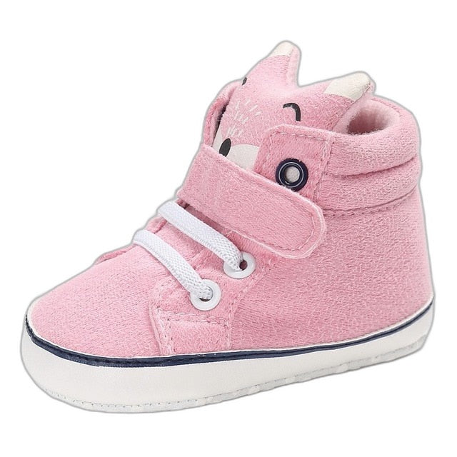 Baby Animal First Walkers - Pink Fox