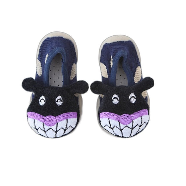 Baby Doll Sock Shoes - Happy Cow