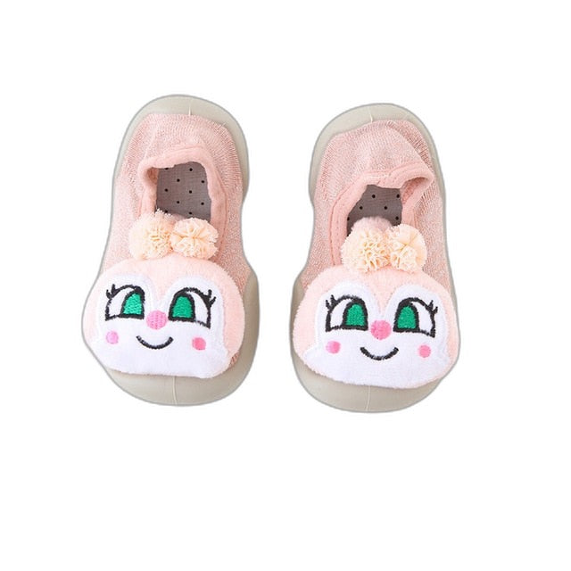 Baby Doll Sock Shoes - Happy Girl Rabbit