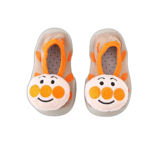 Baby Doll Sock Shoes - Funny Clown