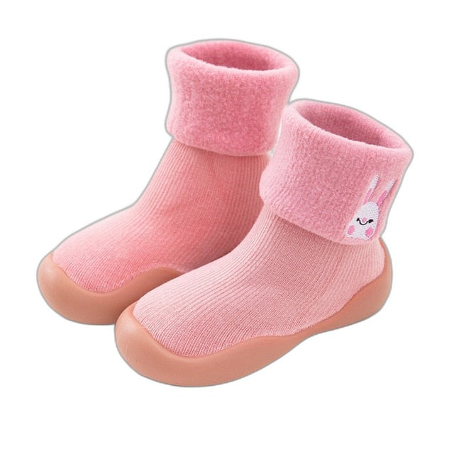 Baby Animal Sock Shoes - Rabbit