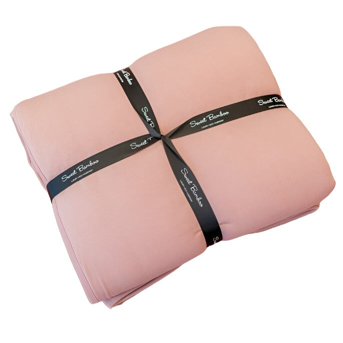 Quilted Blanket - Dusty Pink