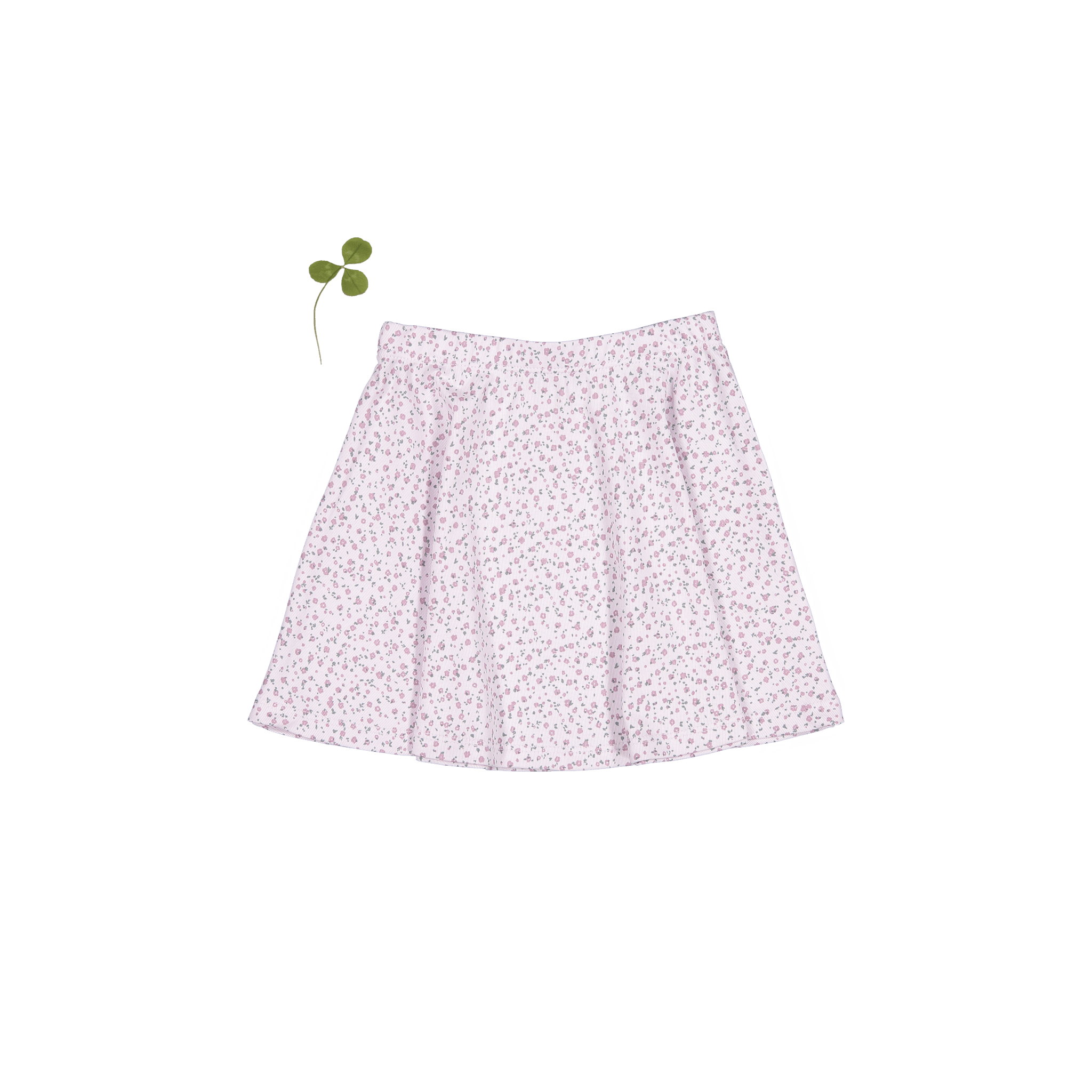 The Printed Skirt - Lilac Bud