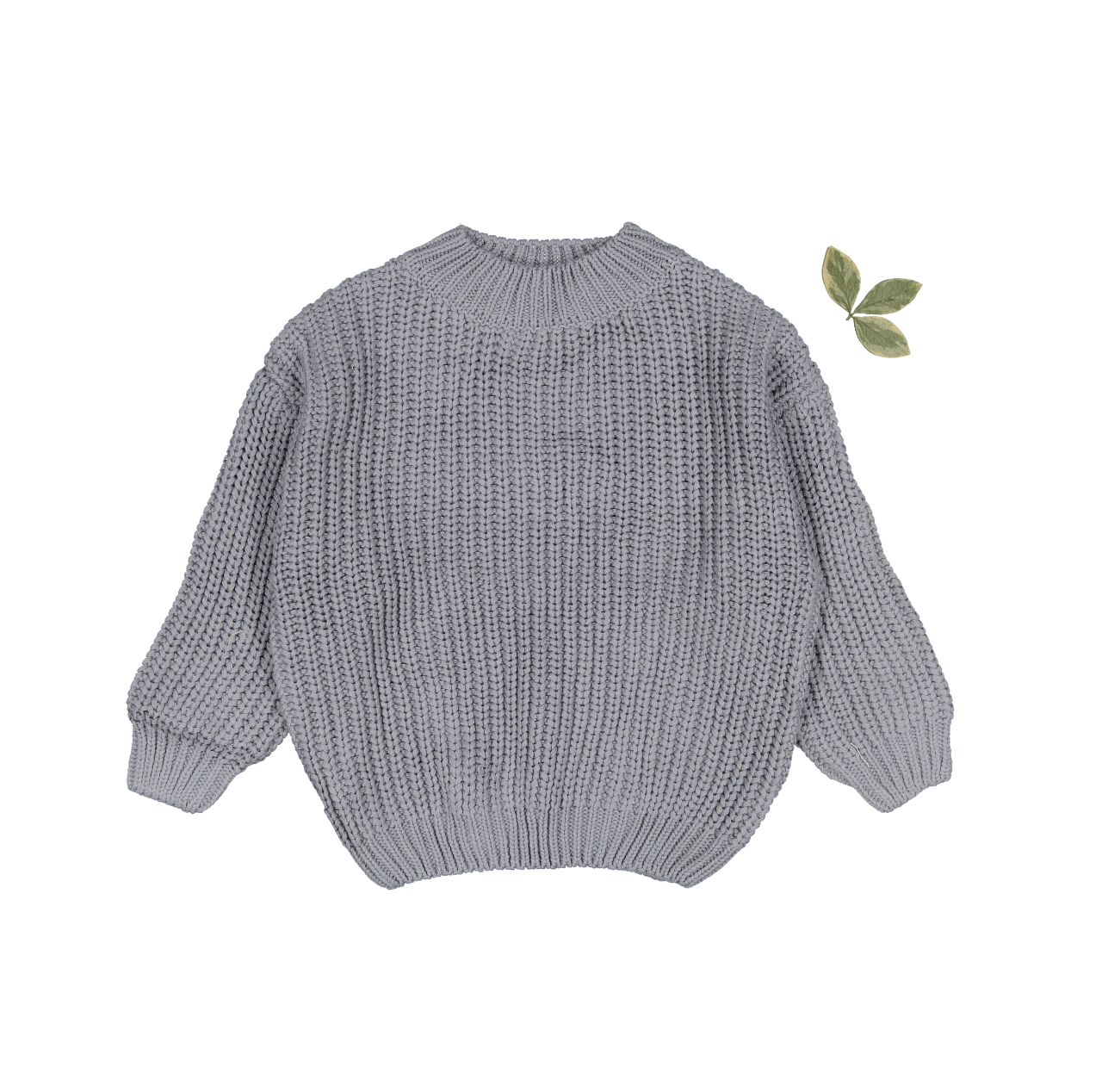 The Chunky Knit Sweater - Slate
