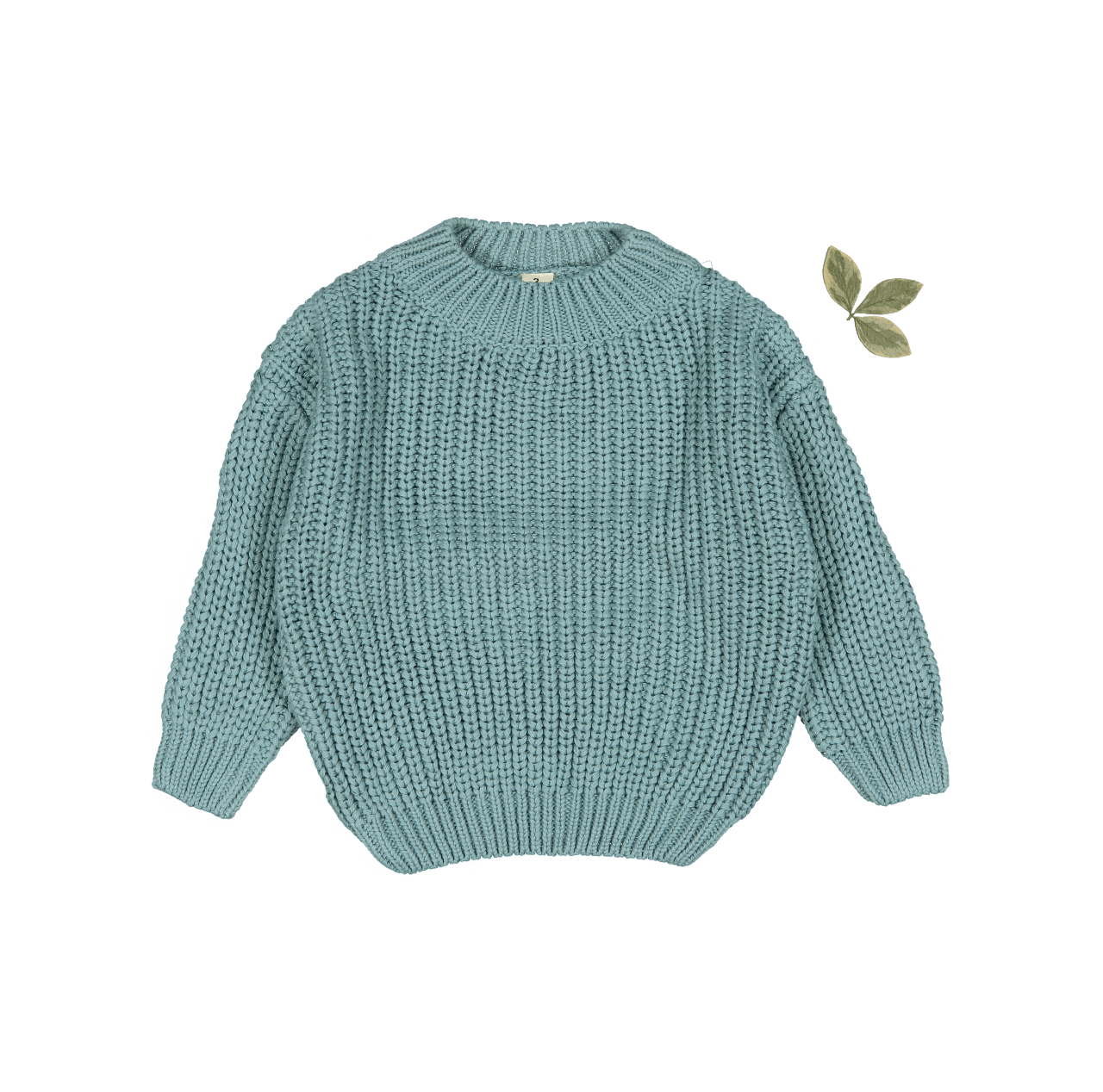 The Chunky Knit Sweater - Ocean