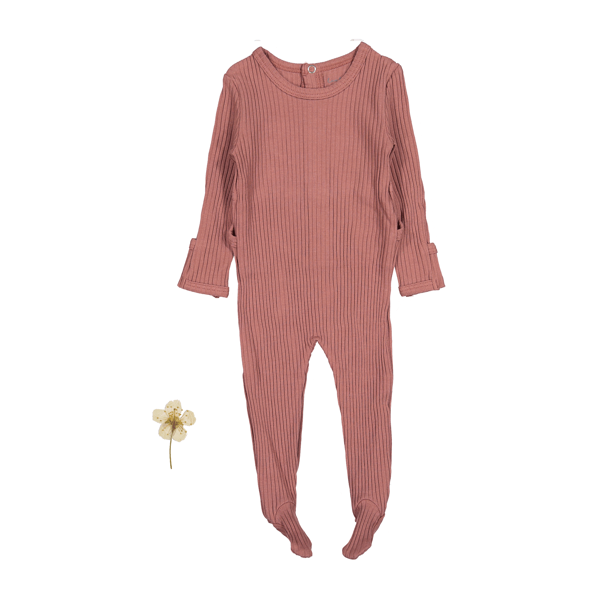 The Romper - Rosewood Ribbed