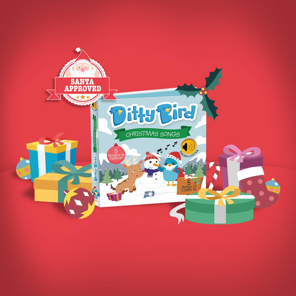 Ditty Bird Christmas Songs Music Books