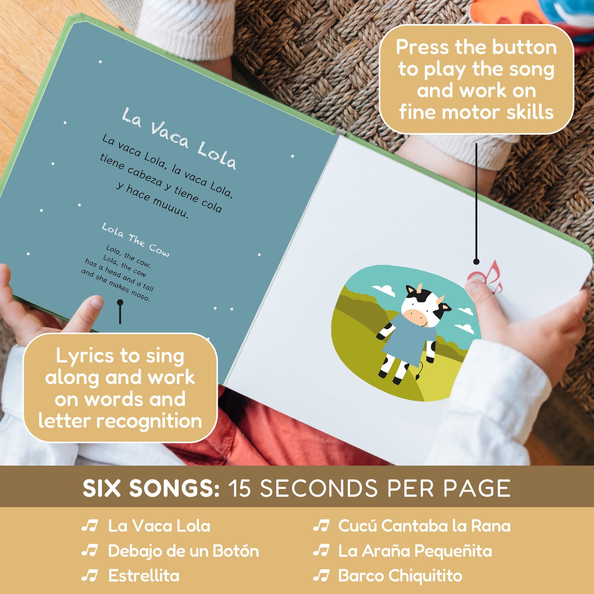 Spanish Nursery Rhymes - La Vaca Lola