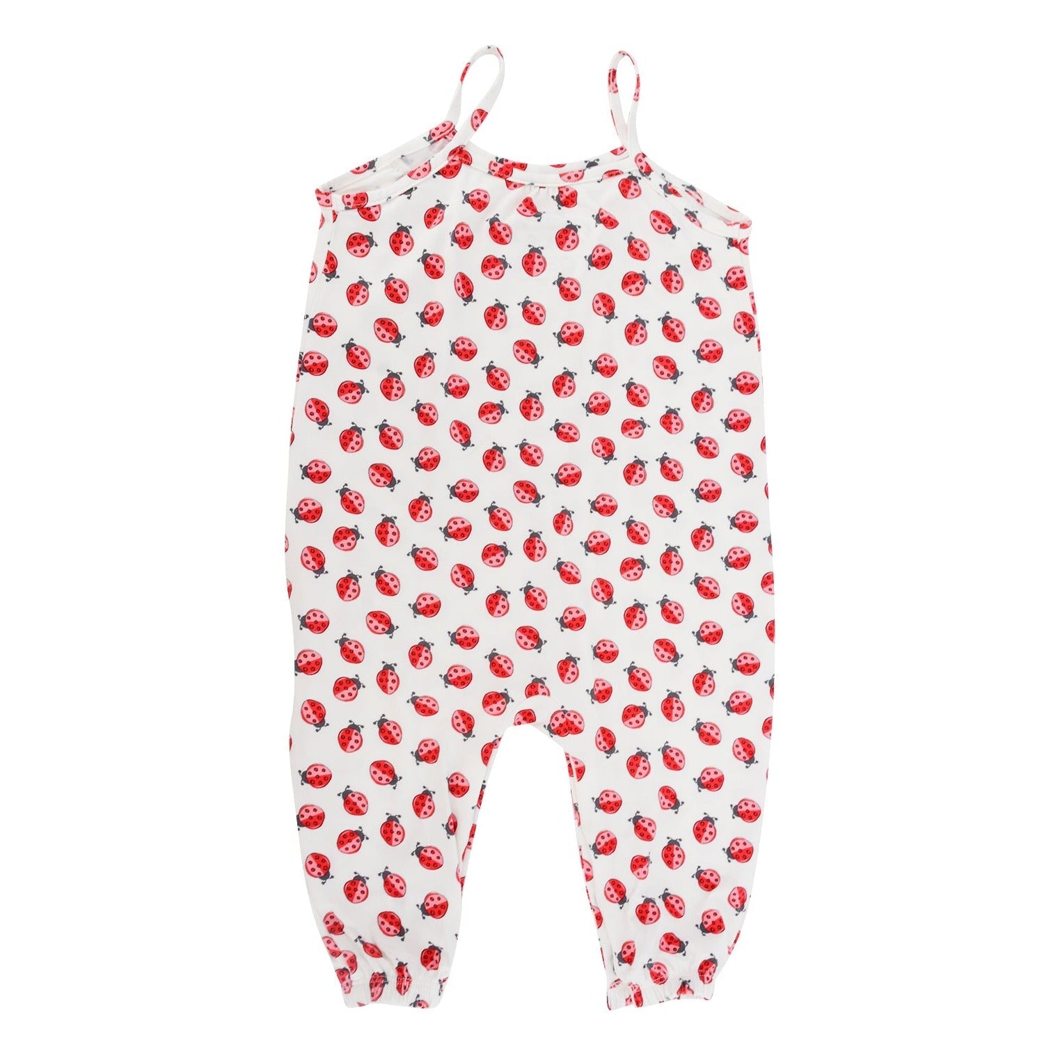 Tank Pant Romper - Love Bug