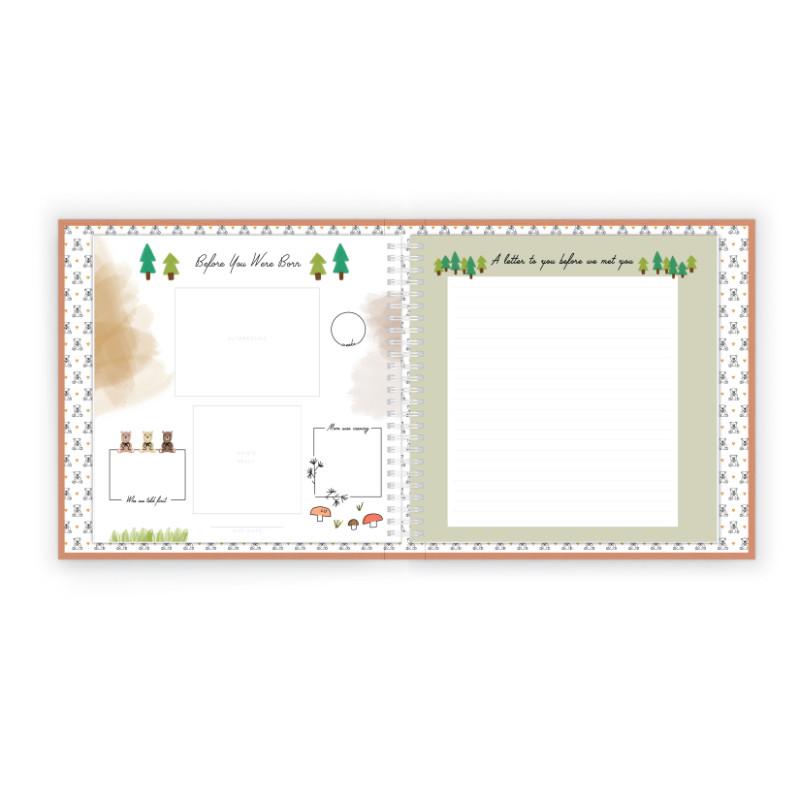 Lucy Darling Teddy Bears' Picnic Luxury Memory Baby Book Memory Books