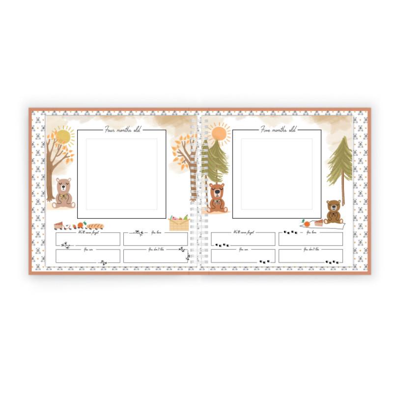 Lucy Darling Teddy Bears' Picnic Luxury Memory Baby Book Memory Books