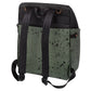 Petunia Pickle Bottom Tempo Diaper Backpack  in Olive Ink Blot Backpacks