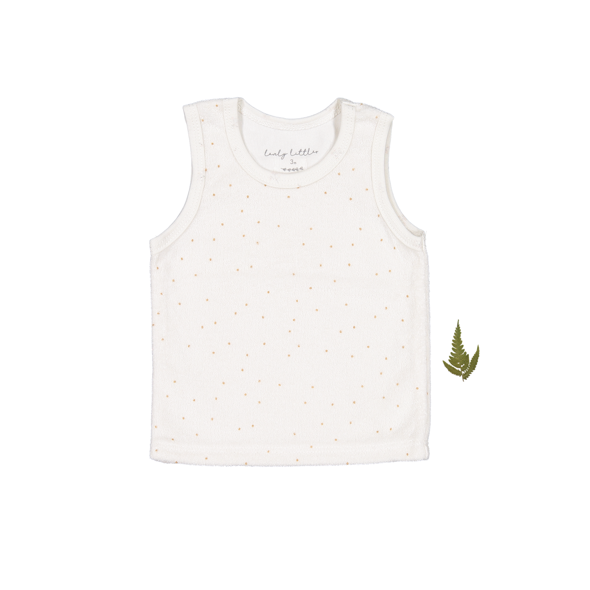The Terry Tank - Pearl Dot