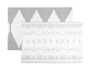 Play Mat  Tribal + Mecca - Black & White