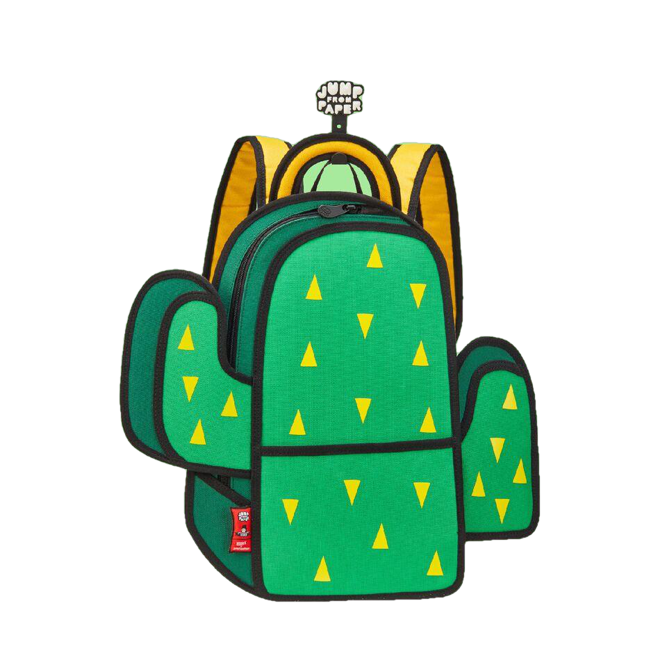 Jump From Paper Pop Art Cactus Backpack School Backpacks