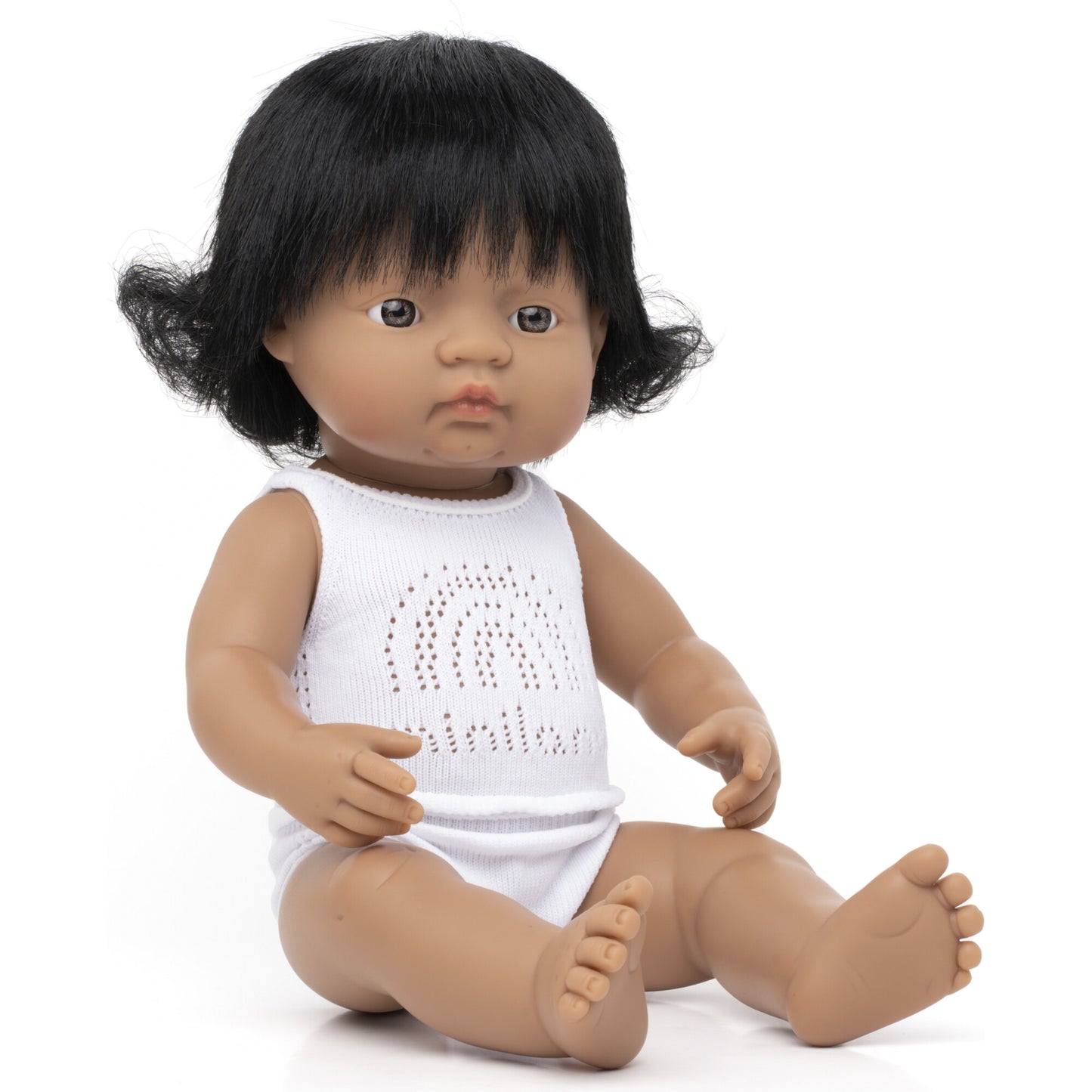 Miniland Baby Doll Hispanic Girl 15" Dolls