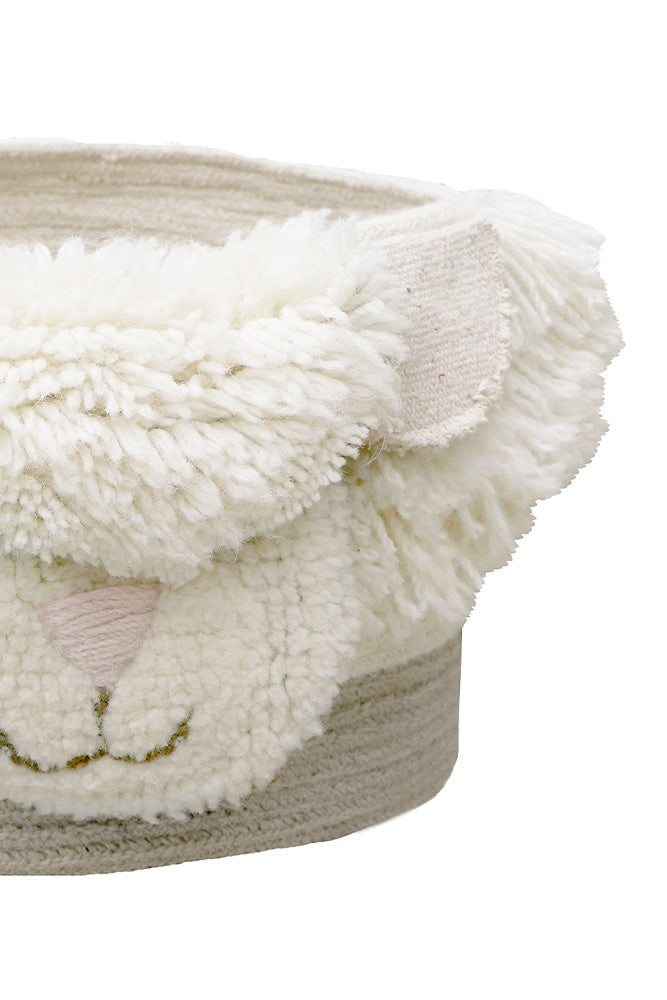 Woolable Basket Pink Nose Sheep